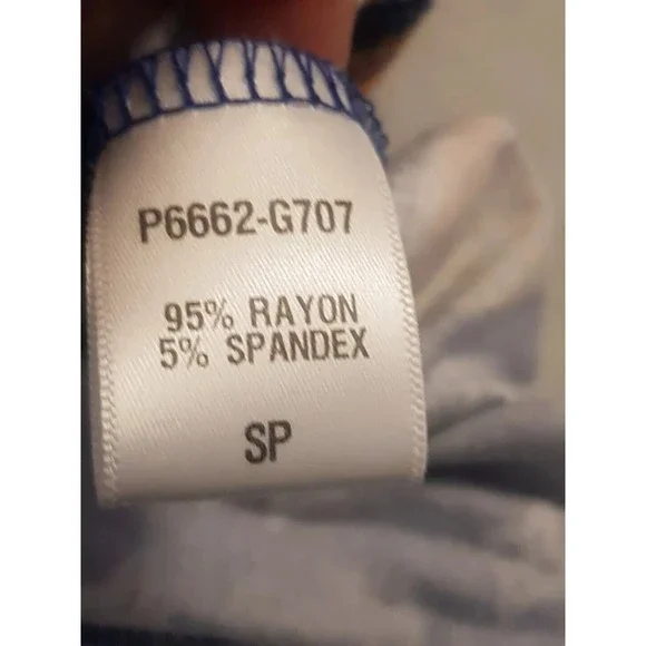 Loveappella Womens Dress Size Small Blue Shift Bohemian Long Sleeve Open Back - Picture 8 of 14